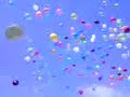 lanzamiento de globos