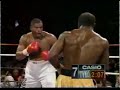 Riddick Bowe vs Evander Holyfield parachute guy flys in