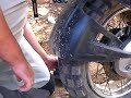 Reparacion pinchazo 1150GS Marruecos Reparacion pinchazo 1150GS Marruecos