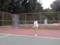 Girl plays Tennis in High Heels and a Skirt Better Than President Obama
