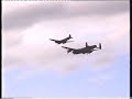 Bristol Blenheim & Avro Lancaster Formation - RIAT 2002