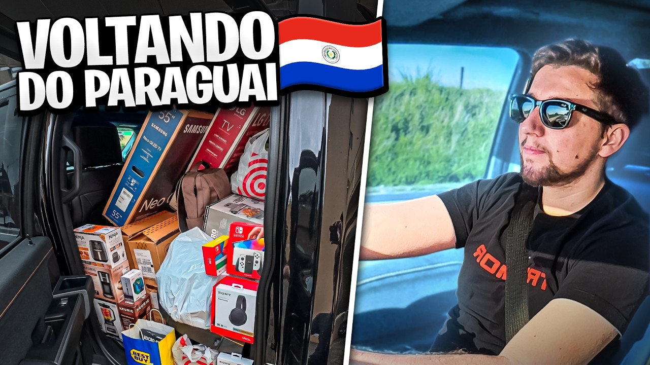 PARAGUAI de carro: a volta pra Minas com a F-150 Tremor (Cheia de compra)