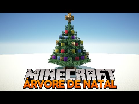Minecraft: Como construir uma Árvore de Natal