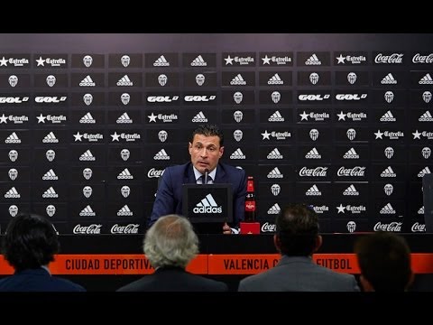 Valencia CF: Comparecencia pública de Amadeo Salvo (1ª parte)