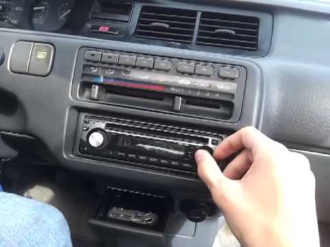 polk audio subwoofer - Trevor's temporary setup in his honda civic. Its an old video though and he has the insignia back in.