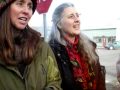CHRISTMAS GOATS visit PRAYER WHEEL re-installation, part 3