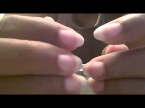 how to whiten acrylic nails