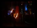Malabarista de fuego en discoteca Nassau de Sagunto
