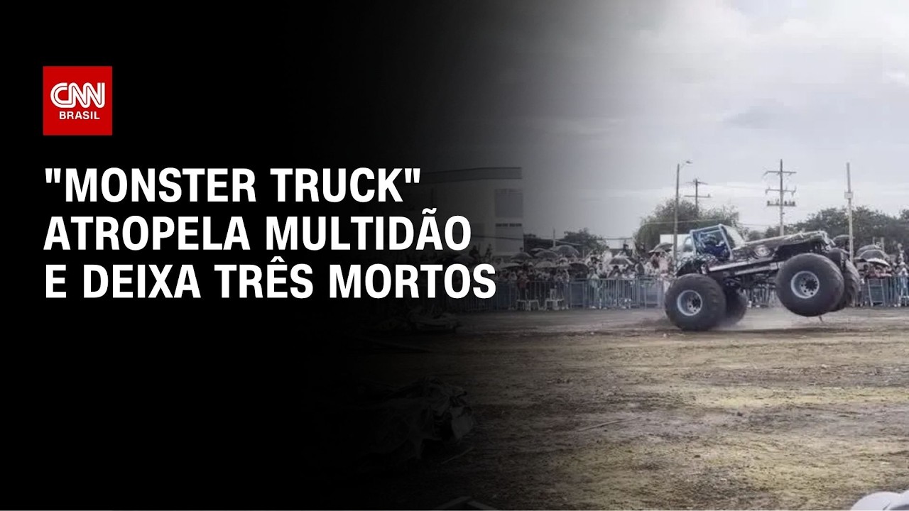 Acidente com "monster truck" na Colômbia deixa três mortos e 35 feridos | LIVE CNN