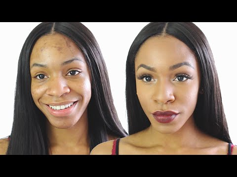 Full Face Routine: Long Lasting Makeup + Acne Scar Coverage