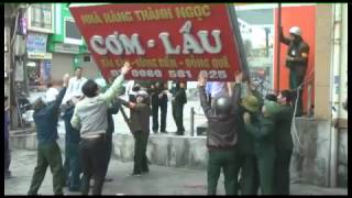 Phường Quang Trung ra quân lập lại trật tự đô thị 