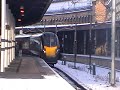 Grand Central adelante departs York with 2-tone horn