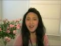 Thia Megia 13, singing\" Out Here On My Own \" Irene Cara Thia Megia 13, singing\" Out Here On My Own \" Irene Cara