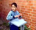 Darbuka kleiner junge