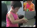 cube solving of 3 year old girl cube solving of 3 year old girl