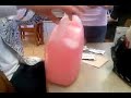 a sexy water bottle giving a hot dance
