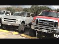 A shot of all the trucks A shot of all the trucks