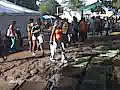 a muddy mess
