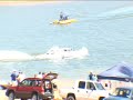 Grand Prix Hydroplane Testing in Albury