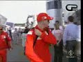 Kimi Raikkonen hits a small child