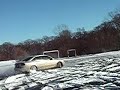 Audi A6 2.7 AWD donuts in the snow