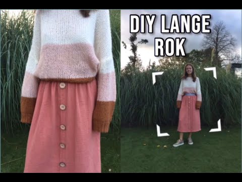 Simpele DIY Maxi rok naaien!