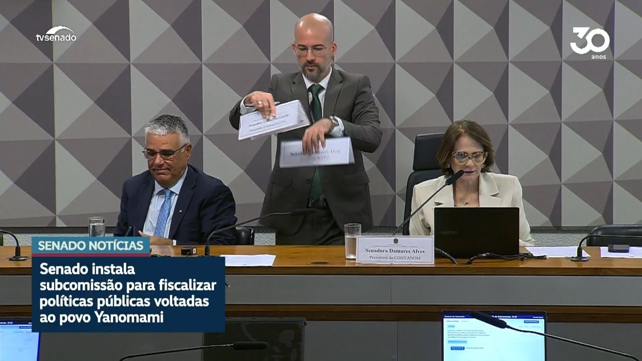 Senado instala subcomissão para fiscalizar políticas públicas voltadas ao povo Yanomami