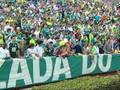 Torcedor do Palmeiras cai da arquibancada