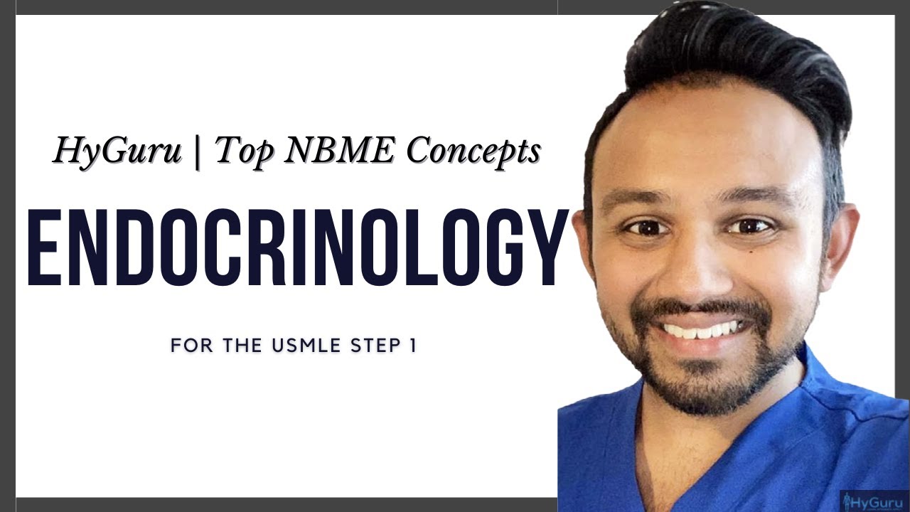 Top NBME Concepts - Endocrinology (USMLE Step 1)