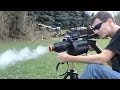 ICS M32 MGL Shooting Airsoft (King Arms 40mm)