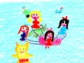 Animação infantil sobre a amizade de uma menina e um pedaço de massa de modelar.