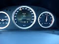 2007 Mercedes C200 Kompressor 0-140 km/h