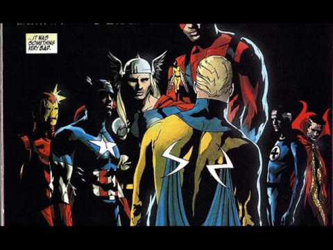 Sentry - The Sentry Sentry Void Hulk Thor Fantastic Four Dr. Strange Captain America New Avengers Carnage Music: A Bad Dream - Keane.