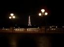Eiffel Tower Lit Up