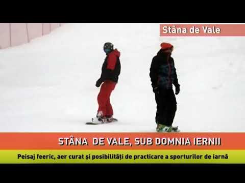 Stâna de Vale, sub domnia iernii
