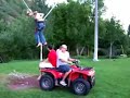 human sling shot!