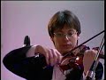Bach - concerto for two violins, 2nd mvt