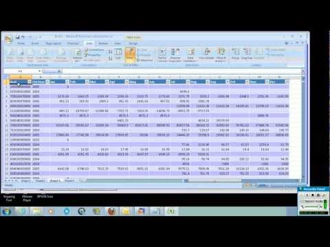 how to perform sql query in excel
