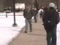 Miami Flashmob Freezing in Place