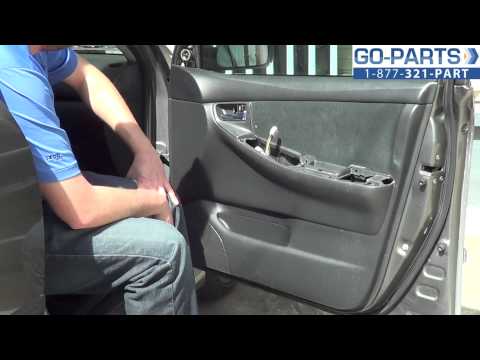 Replace 2003-2008 Toyota Corolla Door Panel, How to Change Install 2004 2005 2006 2007