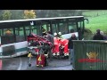 Busunfall Langenholdinghausen / Siegen / Meiswinkel 30 Verletzte