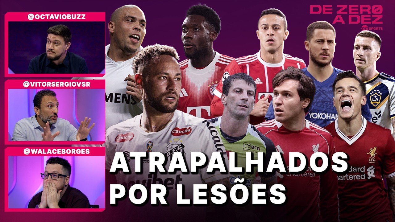 Qual Jogador Foi Mais Atrapalhado Por Lesões? | De Zero A Dez