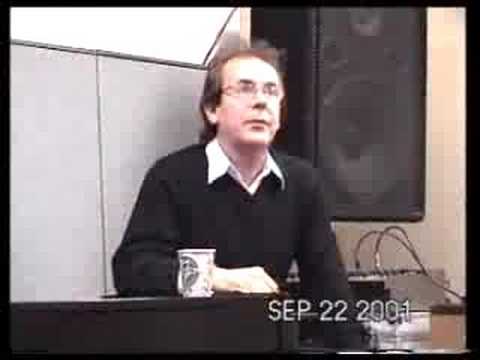 Mellotron - Ian McDonald talks about Mellotrons, King Crimson, etc. Tronto Mellotron Workshop Toronto, Cananda; September 22, 2001.