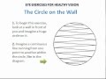 Eye Exercises - The Circle On The Wall Eye Exercise