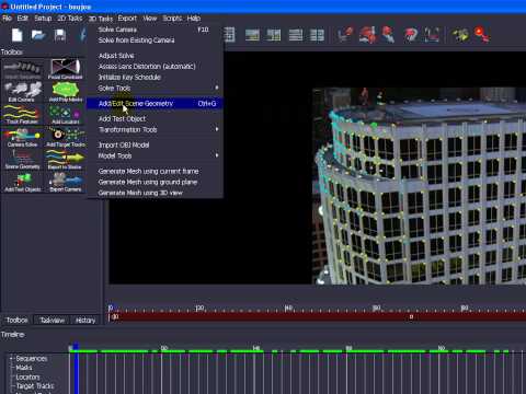 After effects & 3Ds max & Boujou Track motion Tutorial part1