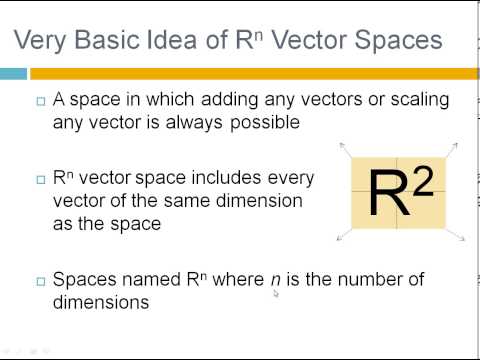 how to define a vector
