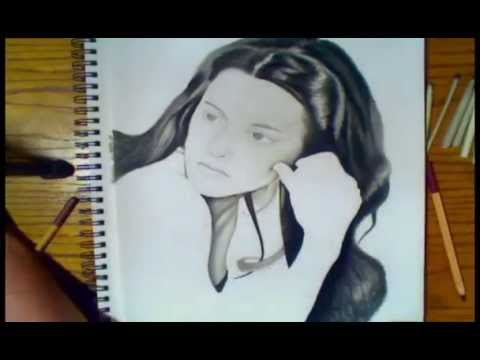 how to draw kristen stewart