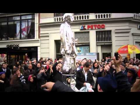 Rob Pruitt's The Andy Warhol Monument Unveiling