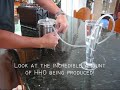 HHO OxyHydrogen Generator Demonstration - Unit 1