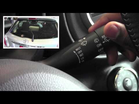 how to fit a toyota aygo windscreen wiper